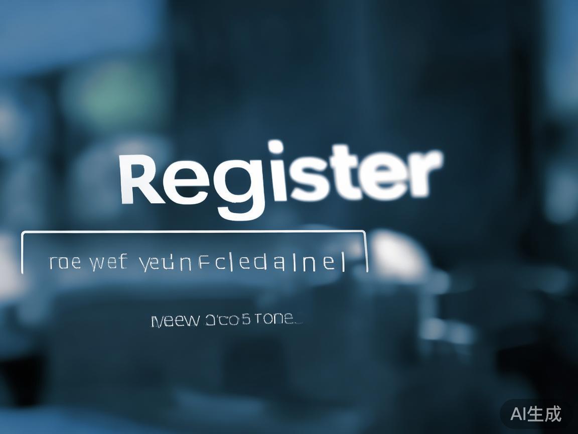 点击注册按钮
在首页显著位置，找到“注册”或“免